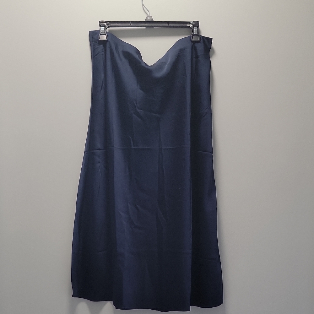J. Crew Blue Maxi A-Line Skirt for Casual Occasions